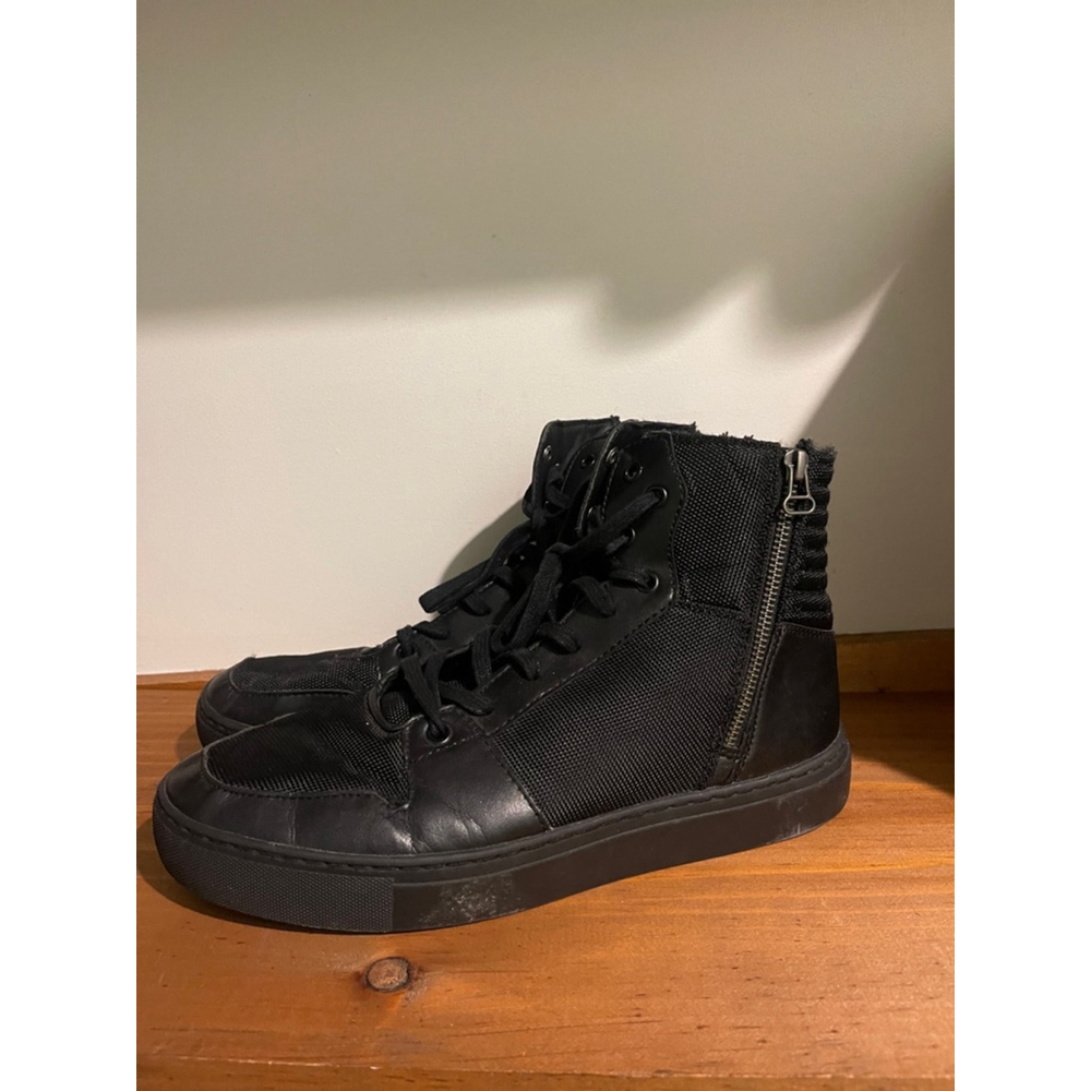 Men's Unbranded Sneakers, Size US 10, Black - Picture 2 of 3